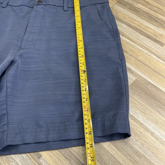 Callaway Men’s Golf Shorts 36 Blue Chino Flat Front - JN320 - Picture 6 of 7